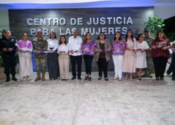 Mara Lezama inaugura el Centro de Justicia para las Mujeres en Chetumal y reafirma que ningún abuso o violencia contra las mujeres quedará impune en Quintana Roo