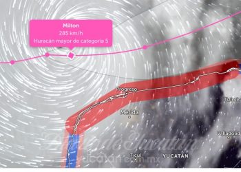 Milton ya es uno de los huracanes más poderosos jamás registrados
