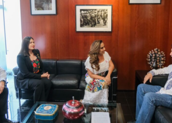 Mara Lezama revisa proyectos clave con el Senado para Quintana Roo