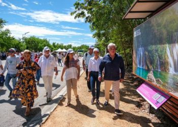 Parque Cancún ofrece cuatro nuevos espacios para reflexionar sobre la naturaleza, la convivencia y restauración del tejido social, así como construcción de paz y mayor bienestar social: Mara Lezama