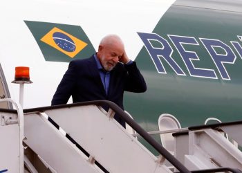 Presidente de Brasil, Luiz Inácio Lula, llega a México para asistir a la investidura de Sheinbaum