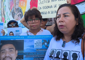 Represión en Q. Roo: 10 madres buscadoras heridas; exigen destituir a funcionarios