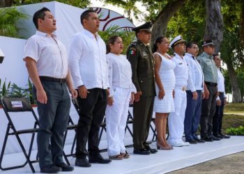 Se conmemoró en Chetumal el 532 aniversario del Día de la Nación Pluricultural