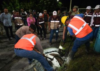 Supervisa Mara Lezama trabajos preventivos en Chetumal ante potencial ciclón tropical “Quince”