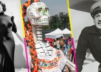 ¡Vamos a la Mega Ofrenda de la UNAM del Día de Muertos dedicada al cine de oro mexicano!