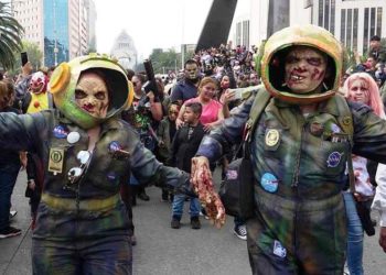 Zombies en el Centro Histórico