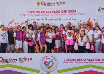 LA DELEGACIÓN DE ADULTOS MAYORES DE BJ BRILLA EN LOS JUEGOS ESTATALES DEPORTIVOS Y CULTURALES 2024
