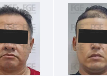 Capturan en Cozumel a dos hombres por extorsión tras operativo de la FGE