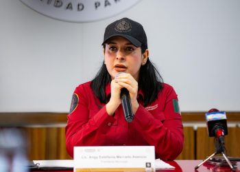 Estefanía Mercado anuncia inversión de 278 millones en programa de pavimentación para 2025.