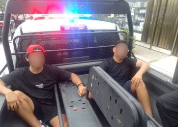 CAEN DOS MÁS POR TIRAR ESCOMBRO EN ÁREA VERDE EN BJ