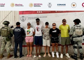 Aseguran drogas durante tres cateos en Benito Juárez; entre los detenidos hay 15 colombianos