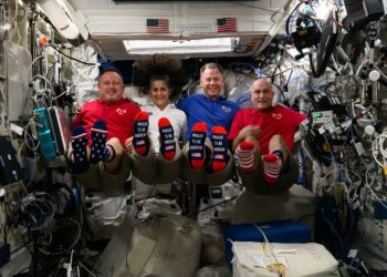 Astronautas estadounidenses votan desde la Estación Espacial Internacional