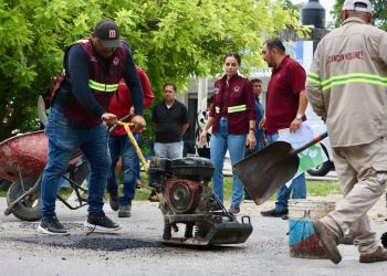 Más de 80 mil baches atendidos en lo que va del año En Cancún.
