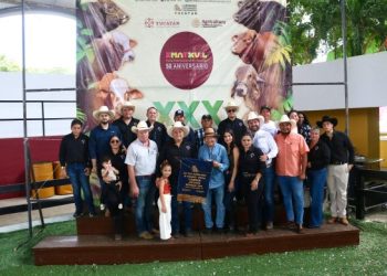 Brahman Gris juvenil de Quintana Roo gana “Mejor Ejemplar” en la feria de X’matkuil