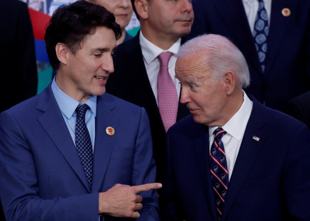 Justin Trudeau y Joe Biden, cuando coincidieron en la Cumbre G20