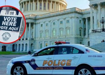 Detienen a hombre en el Capitolio durante elecciones en Estados Unidos: “olía a combustible”