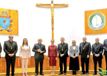 “El diálogo sincero nos conduce a la paz”: Iglesia tras reunión con Claudia Sheinbaum