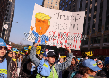 En Nueva York protestan contra Trump y su plan de deportaciones (FOTOS)