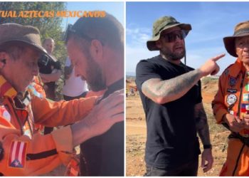 Español se une a los Topos Azteca en la búsqueda de desaparecidos en Valencia | Vídeo