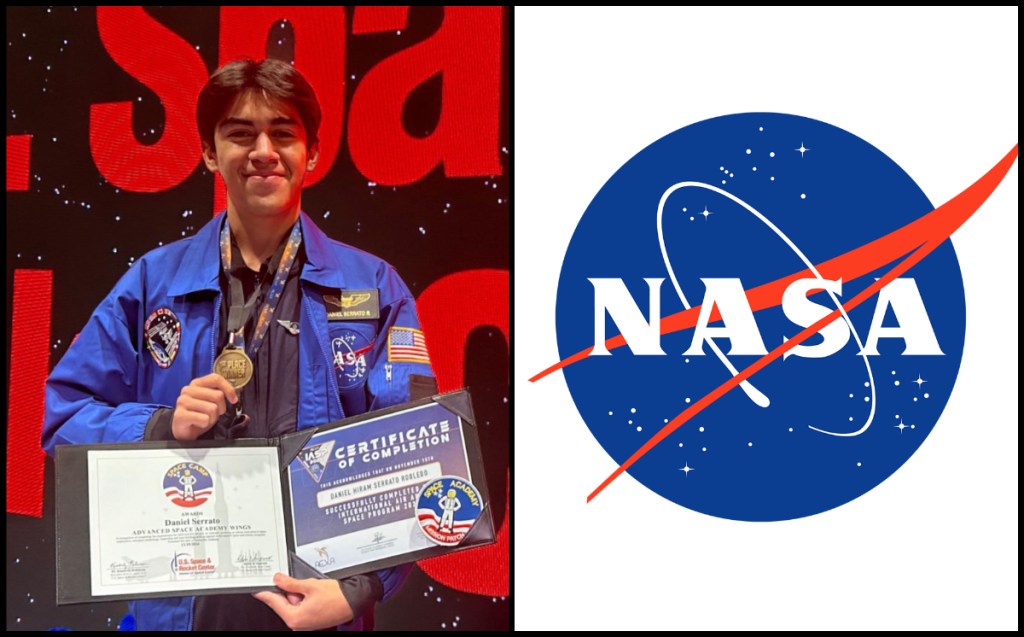 Estudiante mexicano obtiene el primer lugar del programa International Air and Space Program de la NASA; su proyecto será puesto a prueba