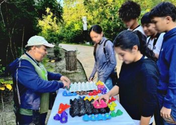 Estudiantes participan en observación de aves en el Parque Corazón, promoviendo la conservación ambiental: FPMC