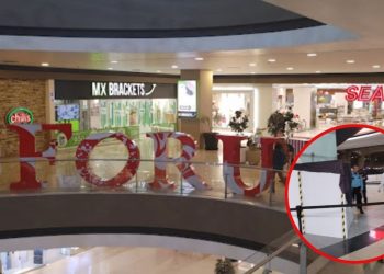 Hombre muere al caer de tercer piso en plaza comercial de CDMX