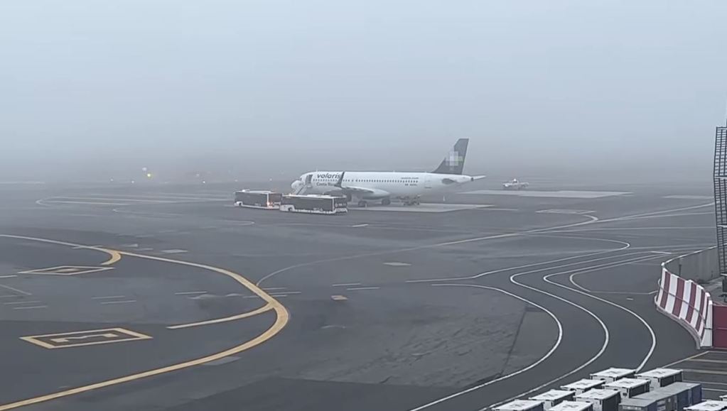 Niebla en la Ciudad de México