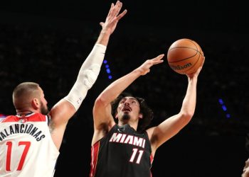 Miami Heat vence a Washington Wizards en el Mexico City Game de la NBA