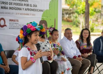 Premian el talento de niñas indígenas y afromexicanas, en un acto de orgullo cultural y justicia social