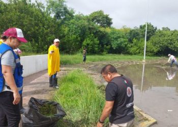 Realiza la COEPROC acciones de limpieza en el sur del estado en coordinación con SEOP