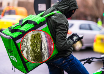 Repartidor de Uber descubre que “burrito con verduras extra” era marihuana