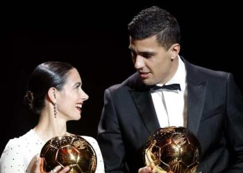 Rodrigo Hernández y Aitana Bonmatí ganan el balón de Oro