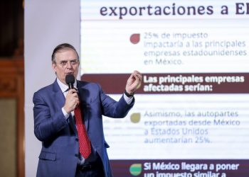 Se perderían miles de empleos en EE.UU. si Trump impone aranceles: Ebrard