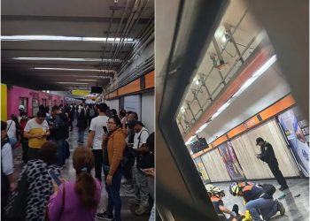 Terror en el Metro de CDMX: sujeto apuñala a varias personas y se lanza a las vías