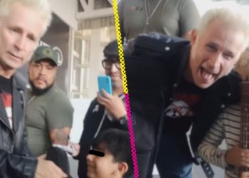 ¡Tipazo! El tierno gesto que tuvo Mike Dirnt, bajista de Green Day, con un niño en México