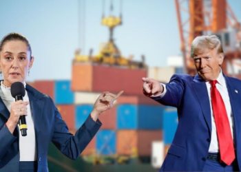 Trump amenaza con imponer 25% de aranceles a México si no detiene flujo de migrantes