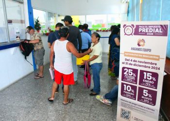 ¡Estás a tiempo! Othón P. Blanco llama a pagar predial con descuentos.