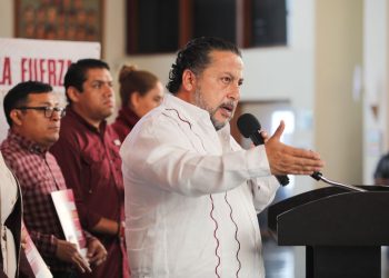 Jorge Sanen presenta agenda legislativa de MORENA para Quintana Roo.