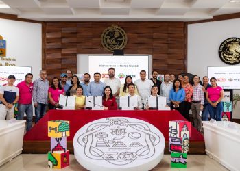 Gobierno de Solidaridad y tiendas Oxxo suman esfuerzos para promocionar la marca Ciudad Playa del Carmen