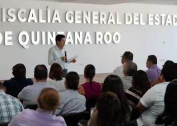 Refuerza Raciel López Salazar acciones de capacitación para el personal en materia de impartición de justicia