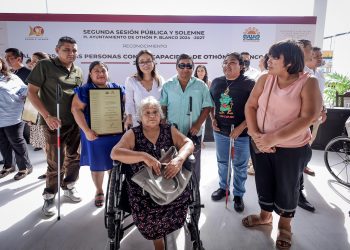 Personas extraordinarias son galardonadas con Reconocimiento de las Personas con Discapacidad de Othón P. Blanco