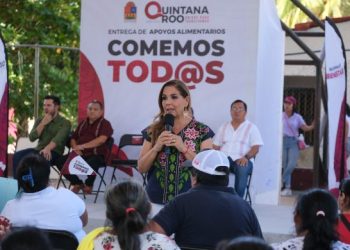 A partir de enero se amplía el programa Comemos Tod@s para que más familias tengan acceso a las tres comidas del día, anuncia Mara Lezama