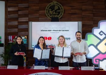 ADO se suma a la promoción turística de la marca ciudad Playa del Carmen y la App “Let´s Playa”