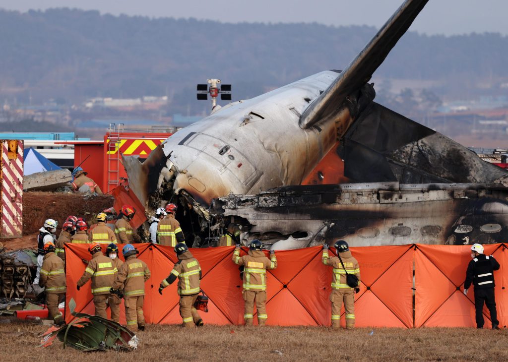 Accidente aéreo en Corea del Sur