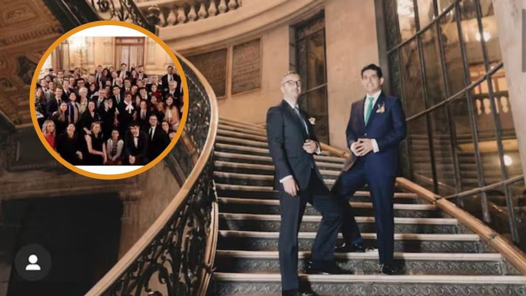 Filtran invitación, cuenta en euros y mesa de regalos en el Palacio de Hierro para la boda de Martín Borrego en MUNAL