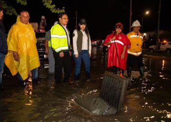 Atención inmediata a encharcamientos en Playa del Carmen