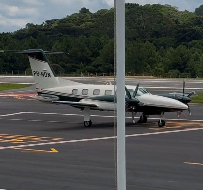 Accidente aéreo en Brasil