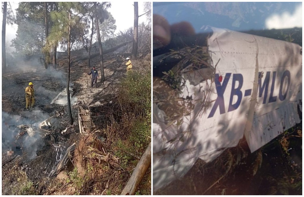 Seis personas perdieron la vida tras el desplome de una avioneta una zona montañosa del estado de Jalisco.