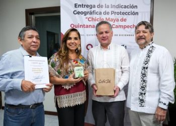 Chicleros quintanarroenses reciben justicia histórica al obtener la Indicación Geográfica de Protección (IGP) del chicle: Mara Lezama
