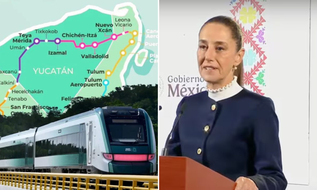 Claudia Sheinbaum dice cuándo abrirán los hoteles Tren Maya y el último tramo; en la coferencia fue cuestionda por un despojo en Quintana Roo